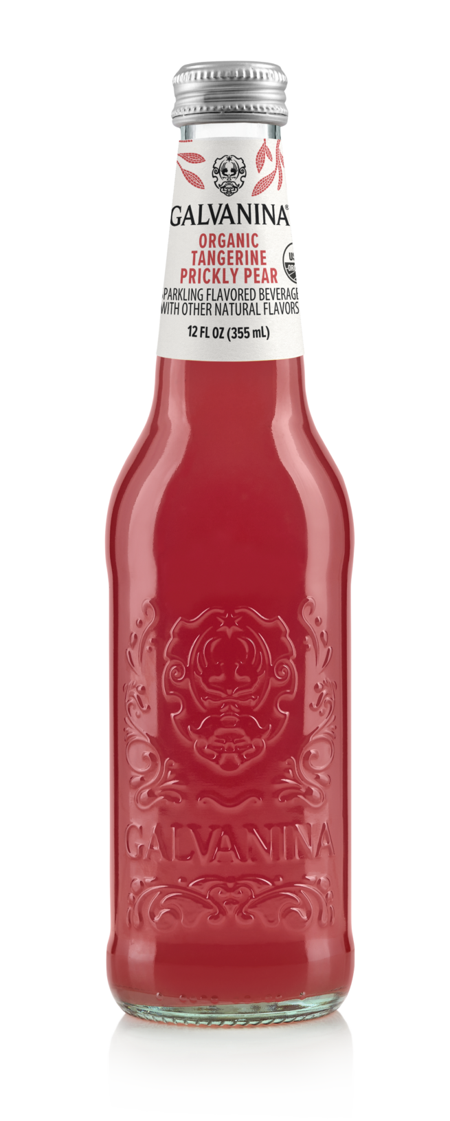 Galvanina - Organic Tangerine & Prickly Pear Soda