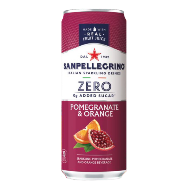 San Pellegrino - Pomegranate & Orange Zero